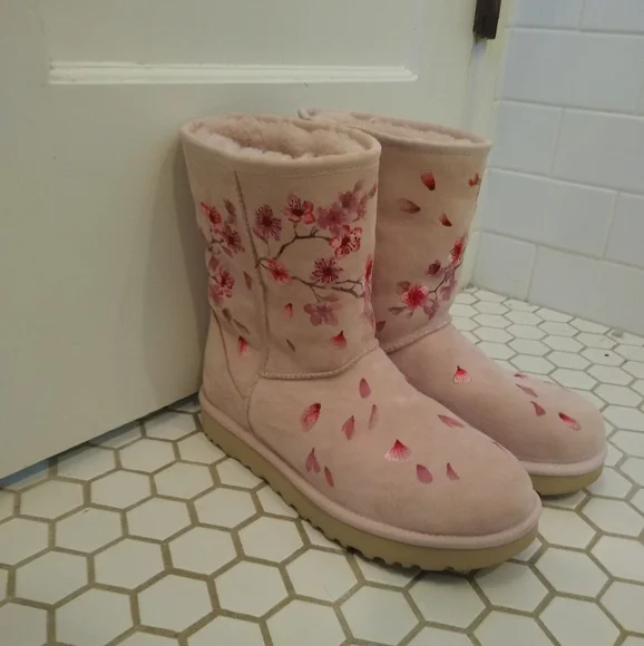 UGG | Shoes | Embroidered Ugg Boots | Poshmark